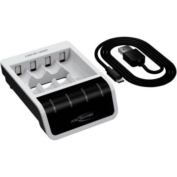 Ansmann Comfort Smart - AA/AAA USB Battery Charger (1001-0092)