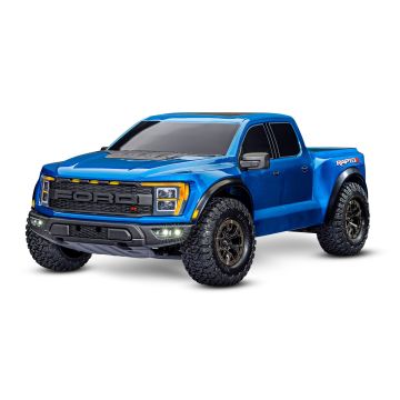 Traxxas Ford Raptor R Pro Scale 4WD Brushless Replica Truck - Blue (TRX101076-4-BLUE)