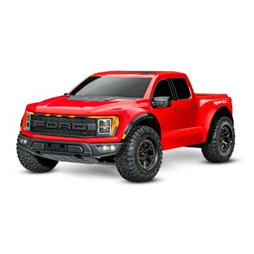 Traxxas Ford Raptor R Pro Scale 4WD Brushless Replica Truck - Red (TRX101076-4-RED)