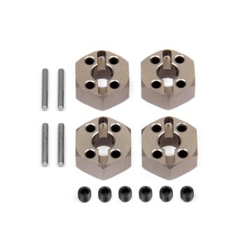 HPI Aluminium Locking Hex Wheel Hub 12mm - 4pcs (HP108020)