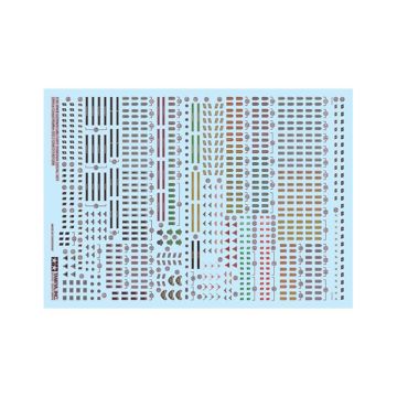 1/35 Tamiya WWII German Insignia Decal Set II (THC12641)