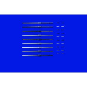 1/350 Tamiya Metal 46cm Gun Barrel & Shells (THC12643)