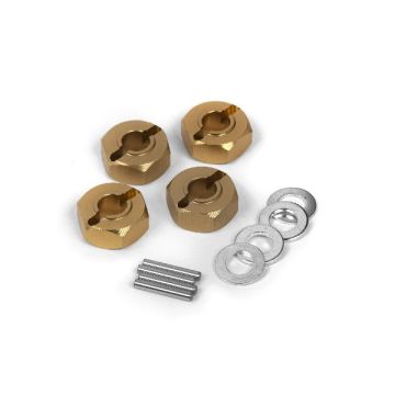 Maverick Aluminum 12mm Wheel Hex Hub Set (4pcs) (MV150184)