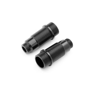 Maverick Aluminum Shock Body Set (Black/2Pcs) (MV150262)