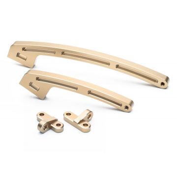 Maverick Aluminium Chassis Brace Set - Quantum +/R/RX (Front/Rear) (MV150284)