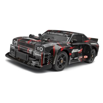Maverick Quantumr Muscle Car Body - Black/Red (MV150352)