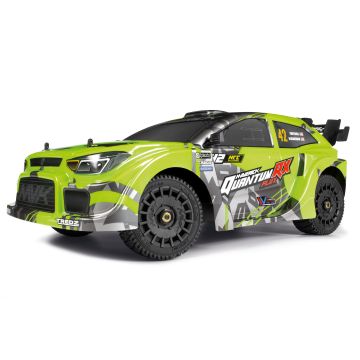 Maverick QuantumRX Flux 4S 1:8 4WD Rally Car - Fluoro Green (MV150361)