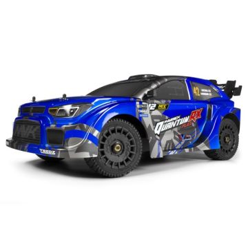 Maverick QuantumRX Rally Car Body - Blue (MV150363)
