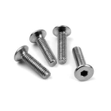 Maverick Flat Head SCrew M2.6X10mm (4Pcs) (MV150442)