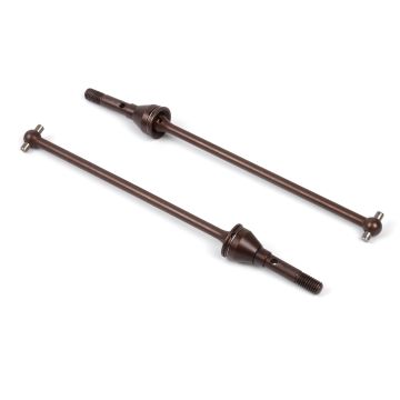 Maverick Front Universal Driveshaft Set (Spring Steel/2pcs) (MV150474)