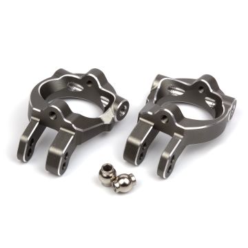 Maverick Aluminium C-Hub Set (Grey/Left/Right) (MV150482)