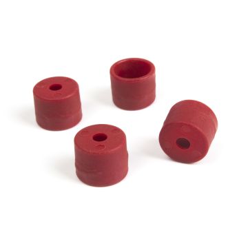 Maverick Wheel Washers (Red/4Pcs) (MV150537)