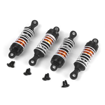 Maverick Aluminum Oil-Filled Shock Absorber Set Orange/4Pc (MV150557)