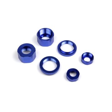Maverick Shock Cap Set (Blue) (MV150670)