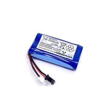 Absima Li-Ion Battery Pack 7.4V 2500mAh - First Step Cars (AB1800001)