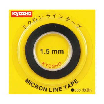 Kyosho Micron Tape 1.5mm x 8mm (Panel Line) (K.1842BK)