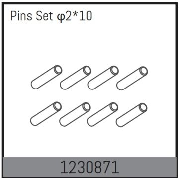 Absima 2*10 Pin Set (10) (AB1230871)