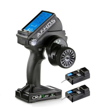 Absima 3-Channel Radio "CR3P" 2.4Ghz Includes 2 Receiver (AB2000102)