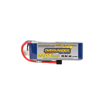 Overlander 2200MAH 11.1V 3S 35C Supersport Pro Lipo Battery (Deans) (OL2567DEANS)