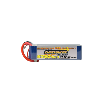 Overlander 6250mAh 11.1V 3S 35C Supersport Pro LiPo Battery EC5 (OL2792EC5)