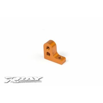 Xray T4 Alu Lower Suspension Holder - Orange (XR302049-O)