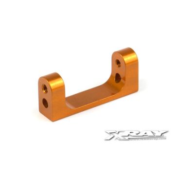 Xray T4 Alu Lower Rear Suspension Holder - Orange (XR302050-O)