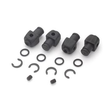 Xray Upper Susp. Holder + C-Clips + O-Ring ( Set ) (XR302060)