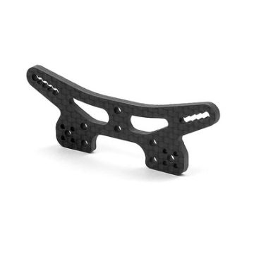 Xray Shock Tower Front 3.0mm Graphite - V2 (XR302087)