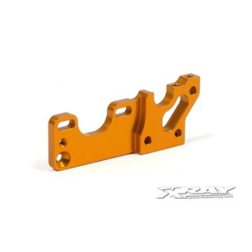Xray T3 Alu Motor Mount Bulkhead - Orange (XR303052-O)