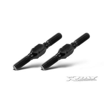 Xray Alu Adj. Turnbuckle L/R 26 mm - Swiss 7075 T6 (2) (XR303212)