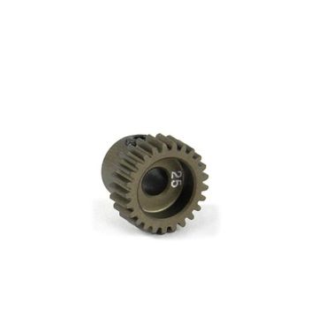 Xray Narrow Alu Pinion Gear - Hard Coated 25T / 64 (XR305975)