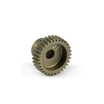 Xray Narrow Alu Pinion Gear - Hard Coated 31T / 64 (XR305981)