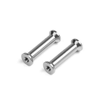 Xray T2'007 Alu Low Top Deck Mount (2) (XR306513)