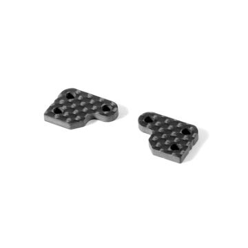 Xray Graphite Extension For Steering Block (2) - 2 Slots (XR322290)