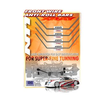 Xray Anti-Roll Bar Front 2.4 mm (XR332474)