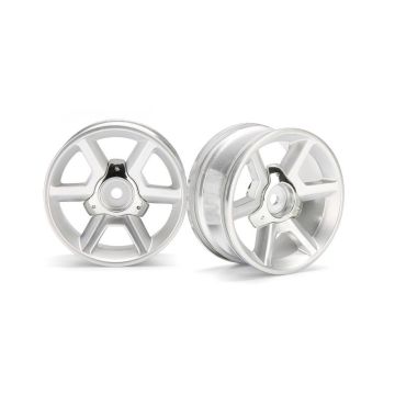 HPI Racing GT Wheel Silver 6mm Offset (HP33471)