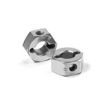 Xray Alu Wheel Hub 12mm - Offset "+0.75mm" - Black (2) (XR335252)