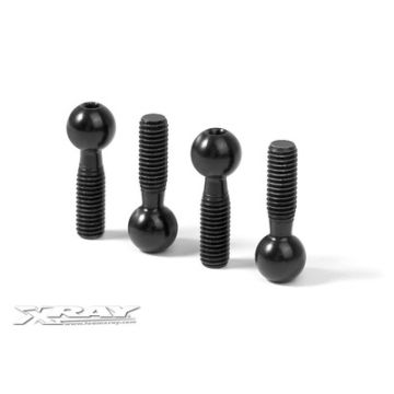 Xray Alu Pivot Ball 8.4 mm - Swiss 7075 T6 - Hard Coated (4) (XR337251)