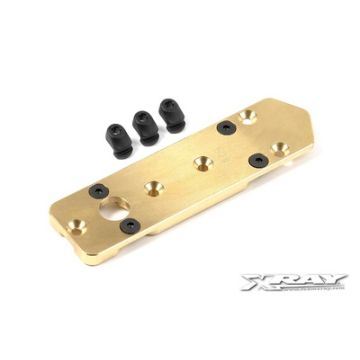Xray Brass Chassis Weight Front 60G - V2 (XR341182)
