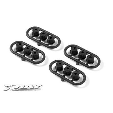 Xray Composite Rear Upper Susp. Eccentric Bushing (4) (XR342316)