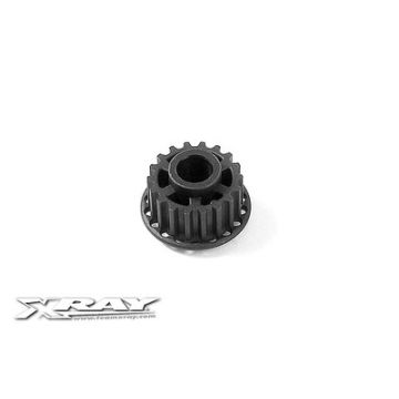 Xray Composite Front Belt Pulley 18T O6 - Center (XR345858)