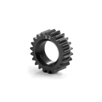 Xray XCA Alu Pinion Gear 22T (2Nd) - 7075 T6 - Hard Coated - Large (XR348422)