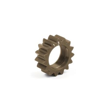 Xray XCA Alu 7075 T6 Hard Coated Pinion Gear - 15T (1St) (XR348515)