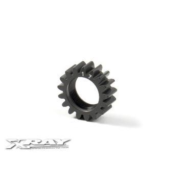 Xray XCA Alu 7075 T6 Hard Coated Pinion Gear - 17T (1St) (XR348517)