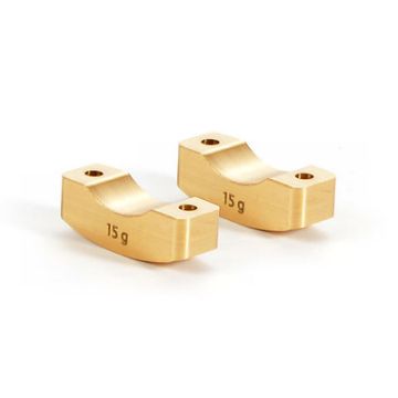 Xray Brass Steering Block Weight 15G (2) (XR351181)