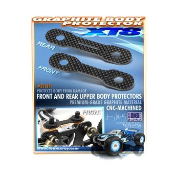 Xray Graphite Body Protector (F+R) (XR351311)