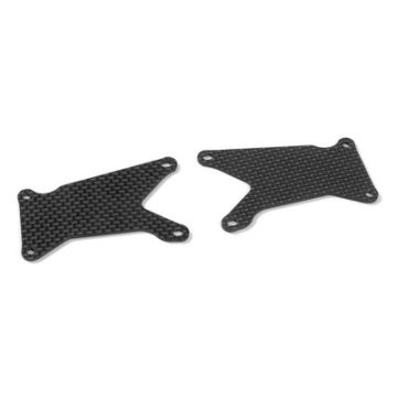 Xray XB9 Graphite Front Lower Arm Plate 1.6 mm (2) (XR352191)