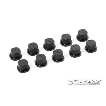 Xray Composite Square Adj. Roll-Center Bushings - V2 (2) (XR352314)