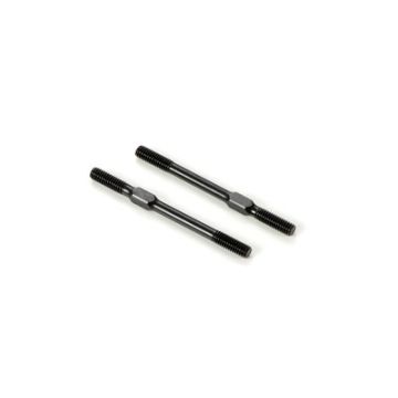 Xray Adj. Turnbuckle M4 L/R 52.5 mm - Hudy Spring Steel - V3 (2) (XR352611)