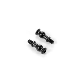 Xray Ball Stud 6.8mm With Backstop L=8mm - M4X6 (2) (XR352657)